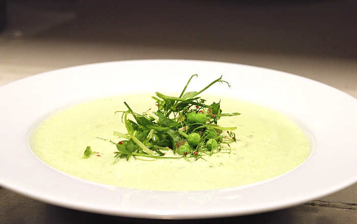 Spinatsuppe_Croutons