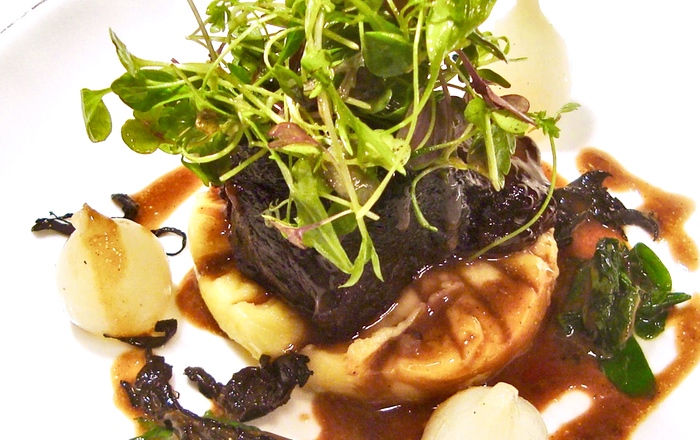 Kartoffelmousseline Rezepte, Maispoulardenbrust Unter Der Haut Gefüllt An Kartoffelmousseline